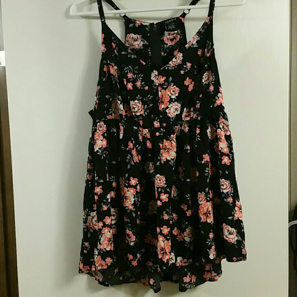 Torrid Baby Doll Top Size 0